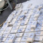 Four men arrested after 400kg cocaine haul found on fishing boat