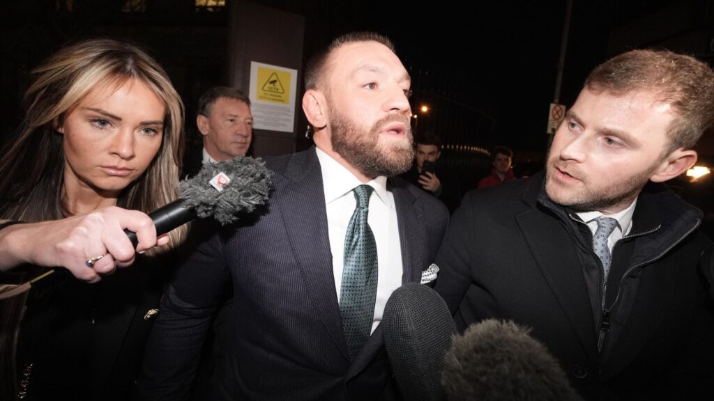 ‘I know I made mistakes’: Conor McGregor speaks after losing civil rape case 