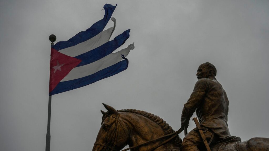 Hurricane Rafael crashes into Cuba triggering island-wide power blackout