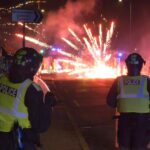 Bonfire Night disorder across Edinburgh – youths hurl fireworks at police