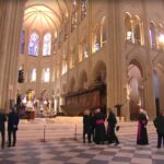 World given first glimpse inside restored Notre-Dame cathedral more than five years after devastating fire