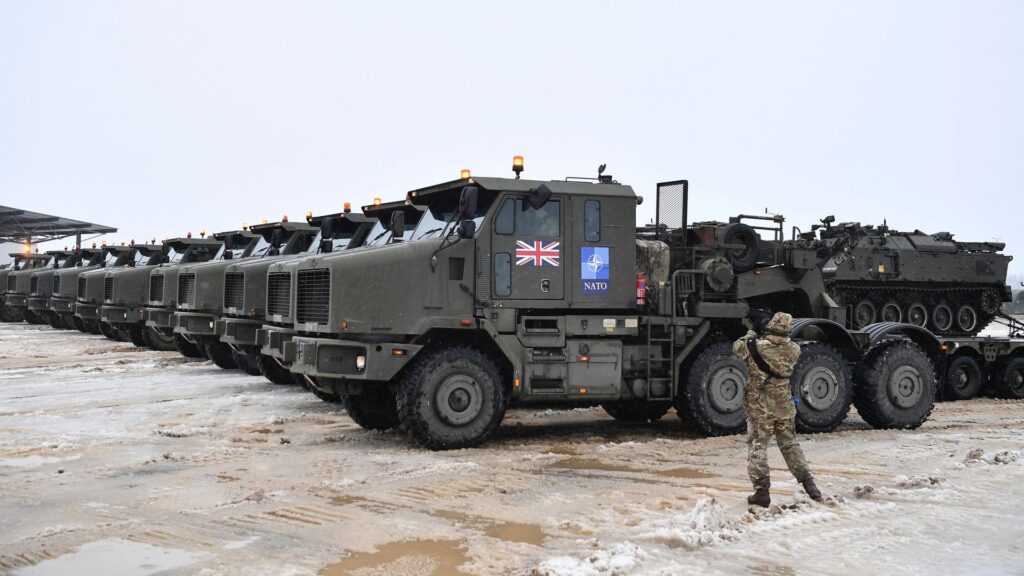 Twelve British soldiers injured in major traffic pile-up