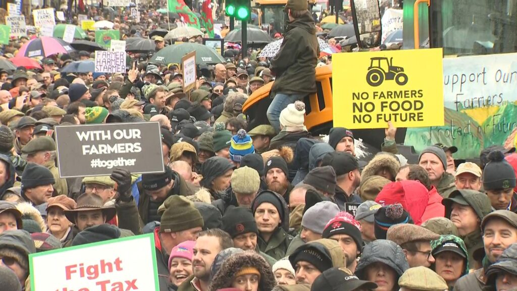 Farmers’ tax protest portrays mounting concern for a sector that feels like it’s being pushed aside