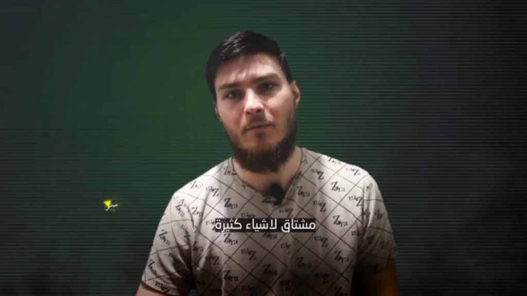 Video of Israeli hostage released by terror group – as family warn ‘no time left’