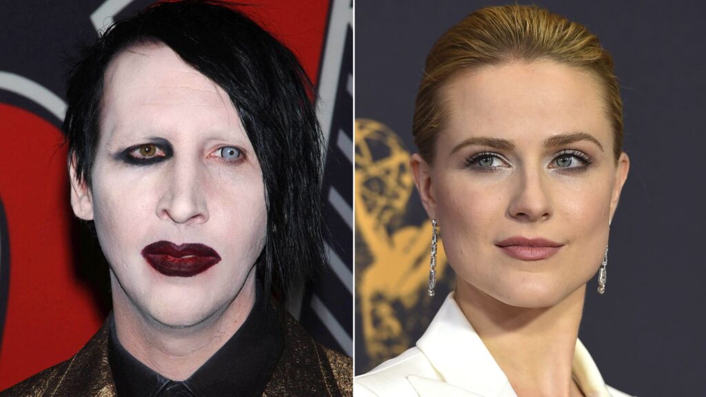 Marilyn Manson drops lawsuit against former fiancee Evan Rachel Wood