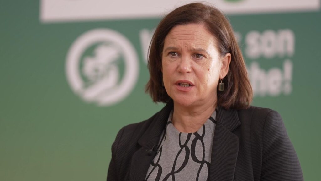 Sinn Fein leader will demand referendum on Irish unity if she wins election