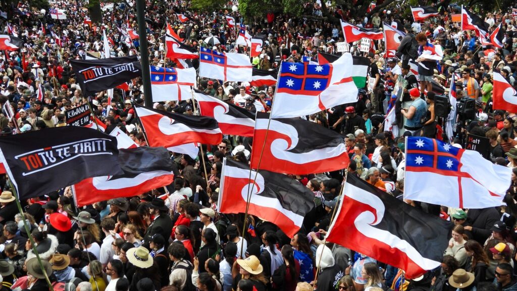 42,000 march on New Zealand’s parliament in support of Maori rights