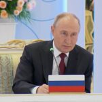 Putin threatens to hit ‘decision-making centres’ in Kyiv with new missile