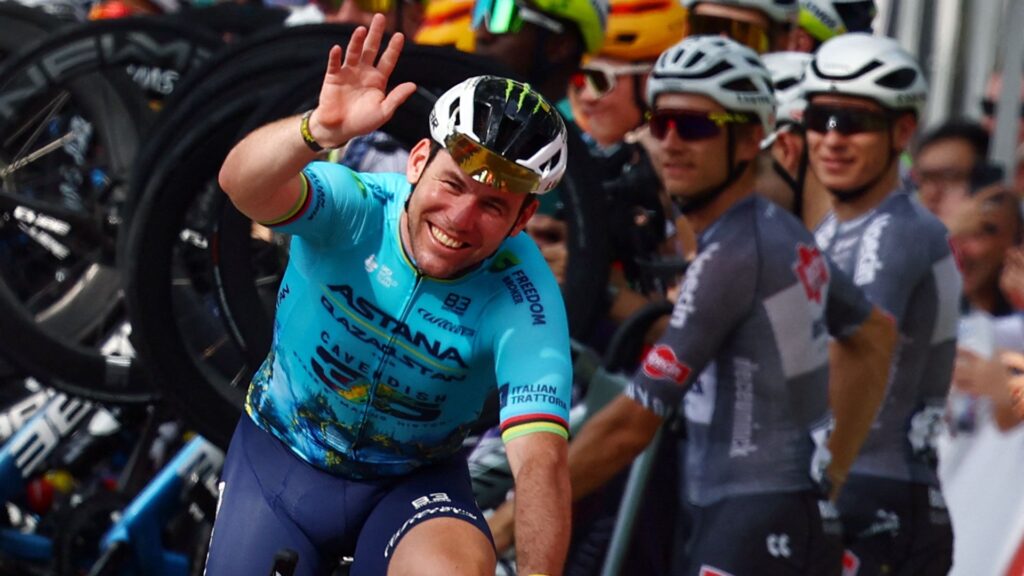 ‘Emotional’ cycling legend Mark Cavendish wins his last-ever race