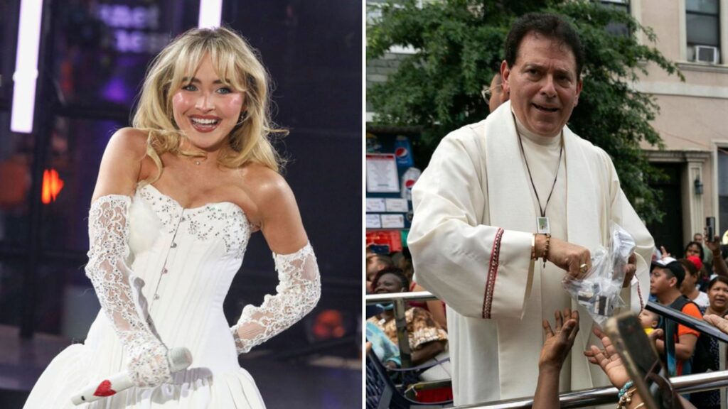 Priest who allowed Sabrina Carpenter to film provocative music video stripped of duties