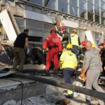 11 people killed and ‘several more deaths’ expected after roof collapses at Serbian train station