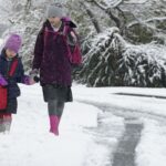 Snow and ice warning issued for parts of UK