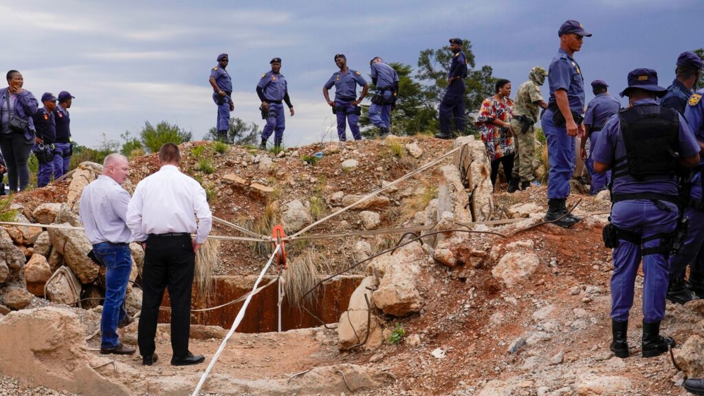 Hope for end to ‘risky’ stand-off between police and hundreds of illegal gold miners