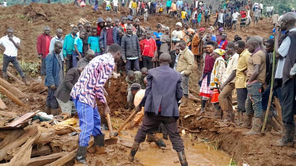 At least 15 dead and more than 100 missing after Uganda landslides