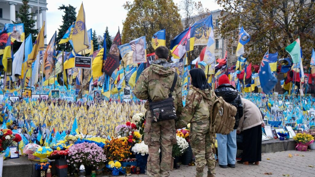 Ukrainians mourn their war dead after almost 1,000 days of war – but US move sparks hope