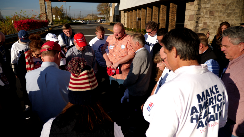 ‘This is our Agincourt’: Trump’s campaigners are pounding the streets of a crucial election battleground