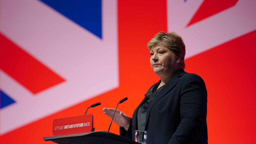 Labour’s Emily Thornberry and mayor of London Sadiq Khan honoured in New Year list