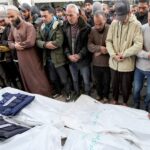 Funeral for five journalists killed in Israeli airstrike