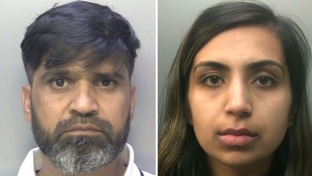 Sara Sharif’s father jailed for minimum of 40 years and stepmother for minimum of 33 for her murder