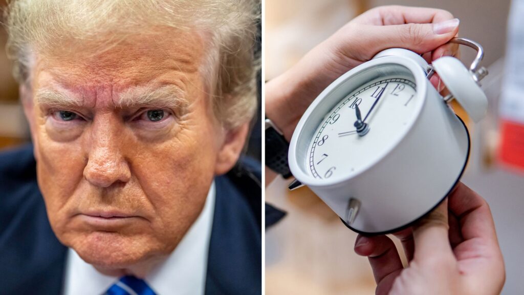 Donald Trump calls time on turning the clocks back