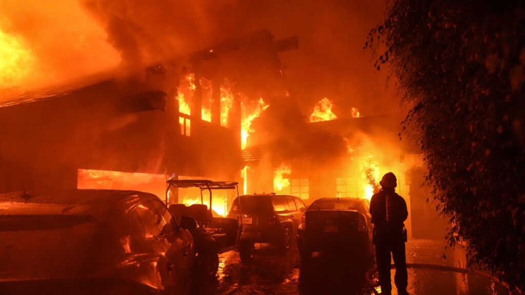 Dick Van Dyke and Cher among thousands evacuated from Malibu wildfire