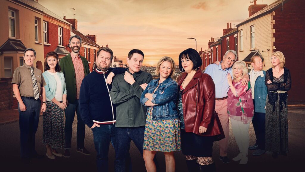 ‘It changed my life’: James Corden on Gavin & Stacey as pictures of finale released