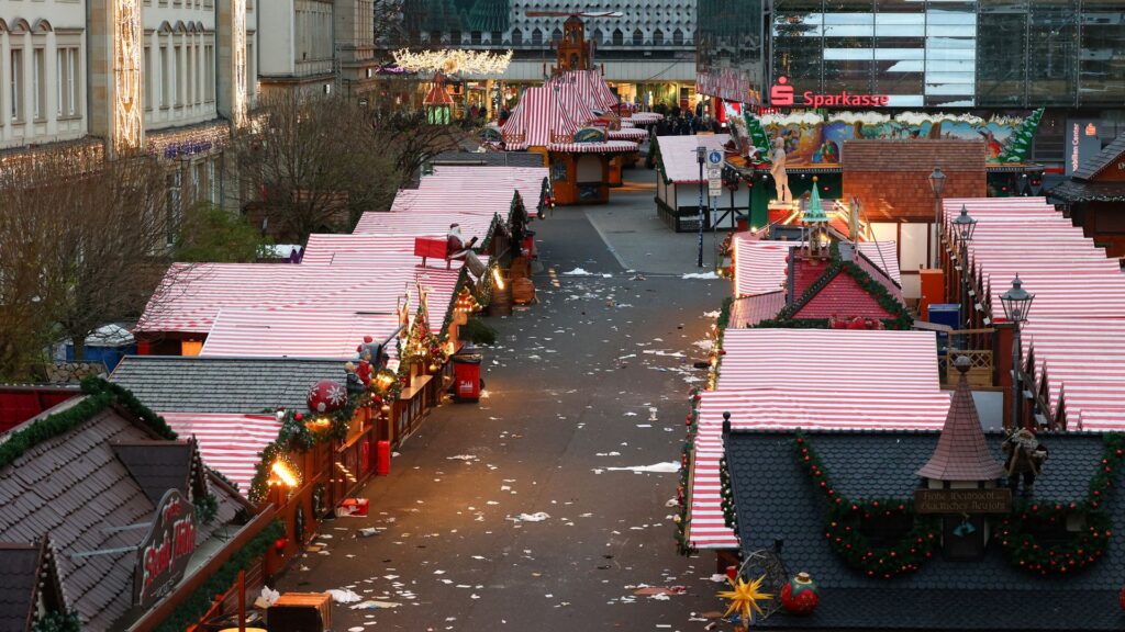 ‘Germany stands in dark hours with Magdeburg’: Memorial service held for Christmas market attack victims