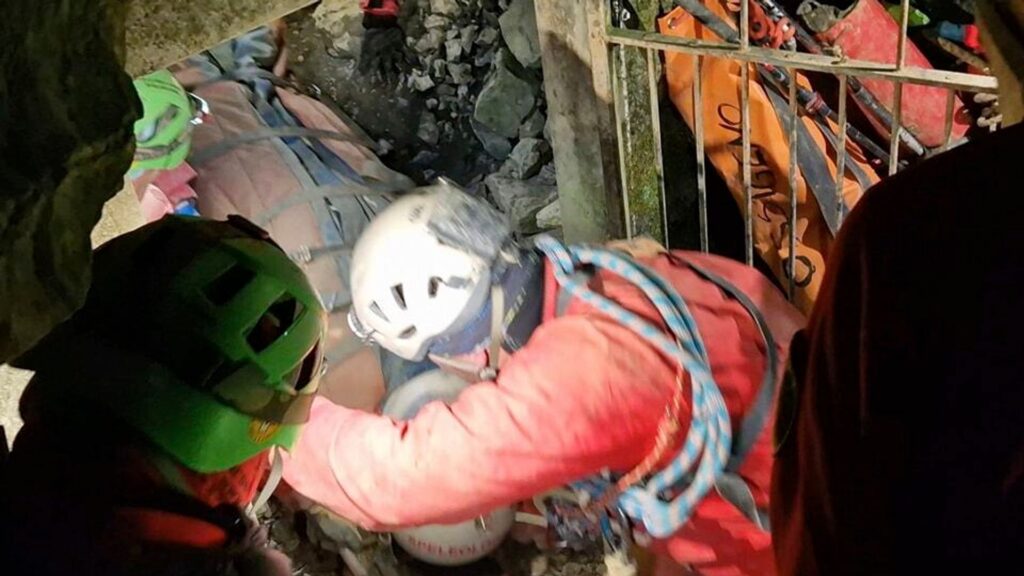 Injured researcher trapped in cave for 75 hours rescued