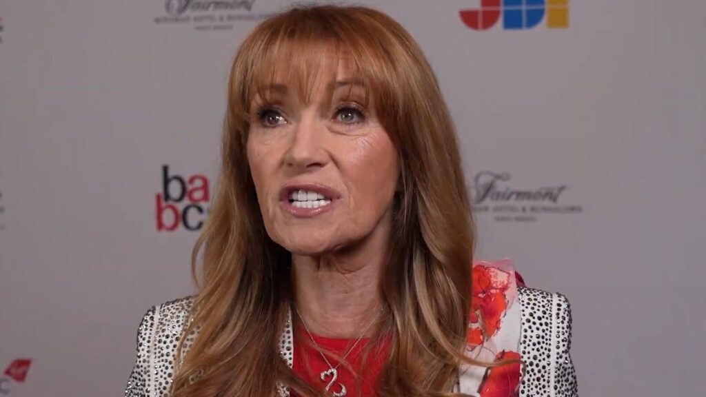 Actress Jane Seymour flees Californian wildfires ‘just in time’