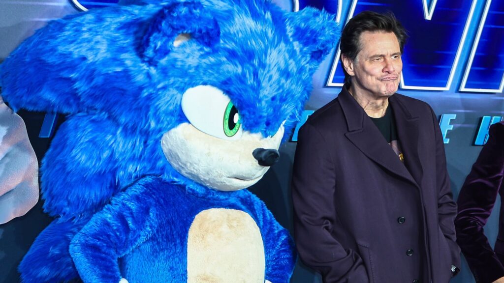 Jim Carrey quips he took Sonic film role because he ‘needed the money’