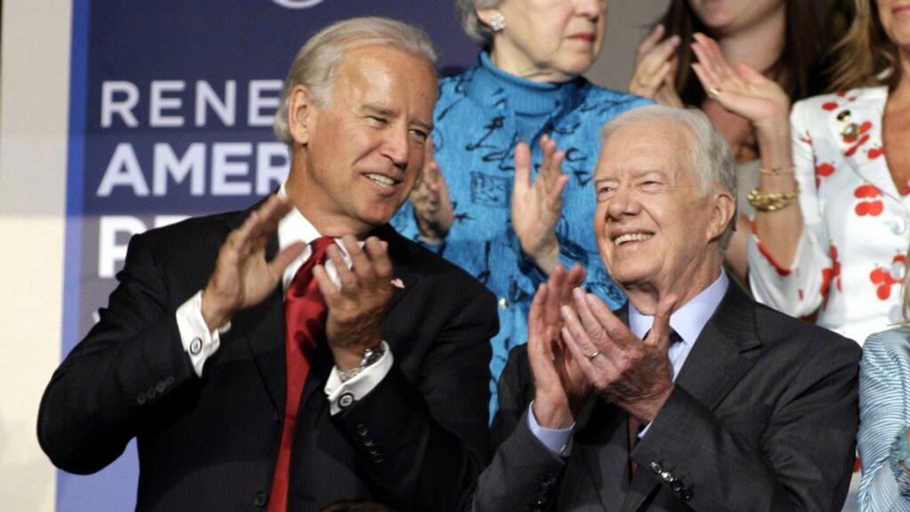 ‘A man for all time’: President Biden leads tributes to Jimmy Carter