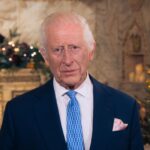 Behind the scenes footage shows how King’s Christmas message was filmed