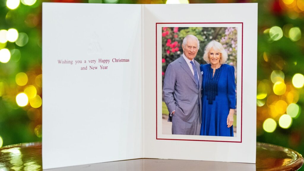 King and Queen’s Christmas card revealed