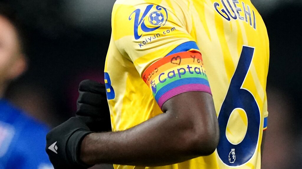 Marc Guehi to face no formal action over ‘Jesus’ message on captain’s armband