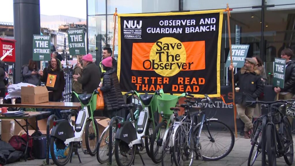 Journalists stage 48-hour strike over proposed sale of Observer newspaper