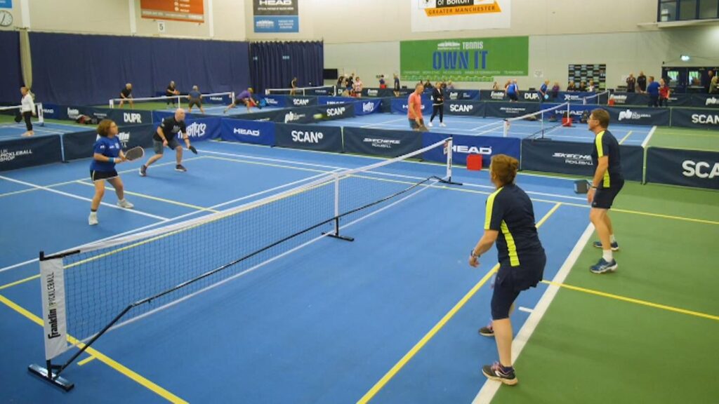 Pickleball booming in UK as more people discover ‘inner joy’ of inclusive game