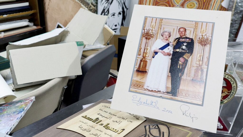 Assad kept signed picture of Queen among keepsakes in ‘treasure room’