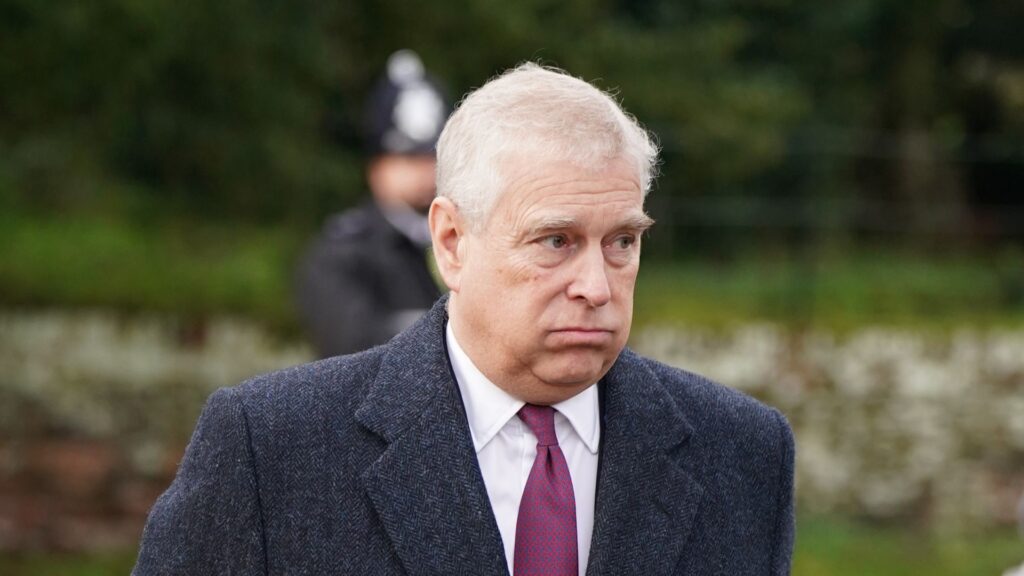 Prince Andrew will not join rest of Royal Family for Christmas at Sandringham