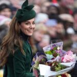 Princess of Wales ‘laden’ with flowers after royals attend Christmas Day church service at Sandringham