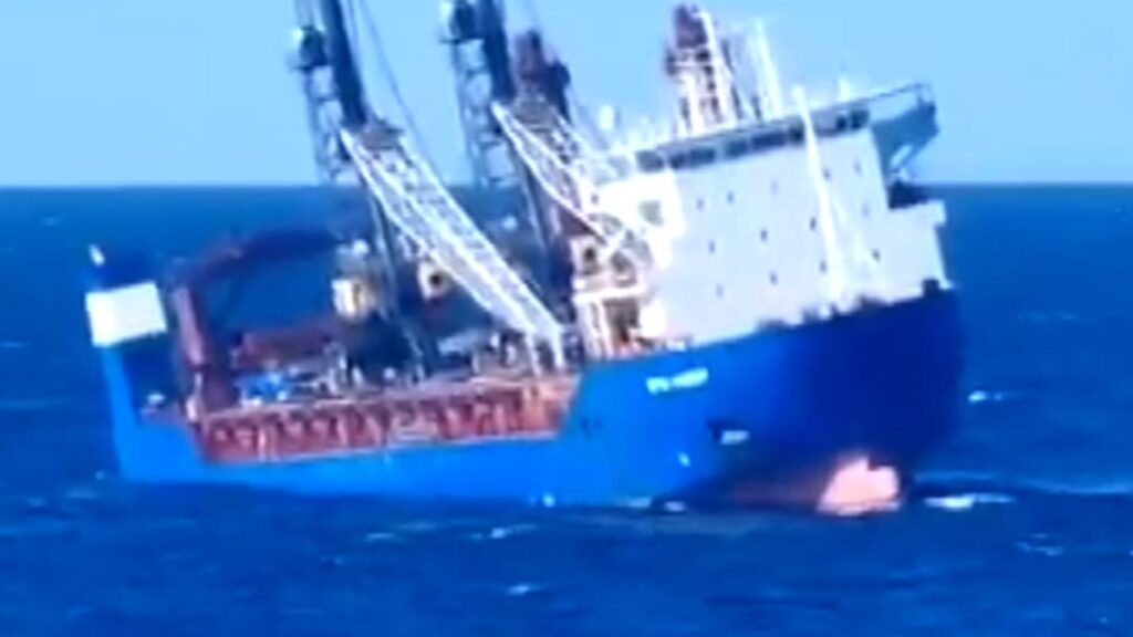 Russian ship sank was victim of ‘act of terrorism’, owner claims