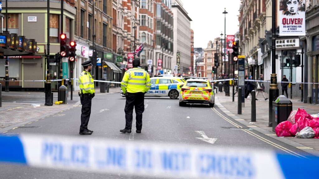 Man charged with attempted murder after group hit by car in London’s West End on Christmas Day