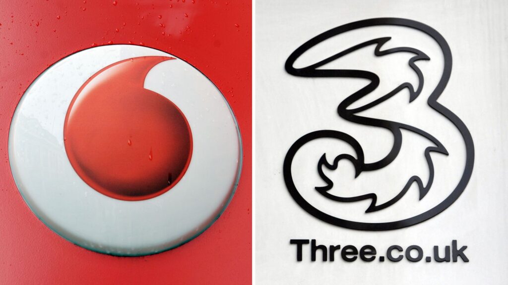 UK biggest phone network created as Three-Vodafone merger gets conditional approval