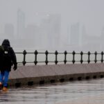 ‘Risk to life and property’: Dozens of flood alerts as UK braces for Storm Darragh