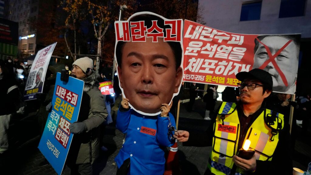 South Korea’s president faces second impeachment vote over martial law order