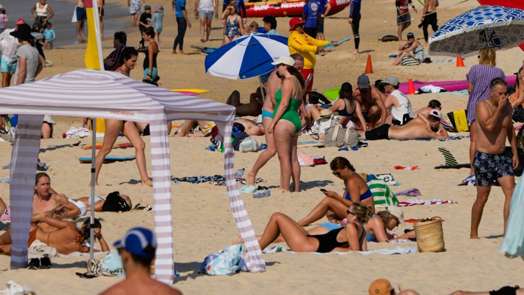 ‘Everyone owns the beach’: Australian prime minister says practice of reserving spots is ‘not on’