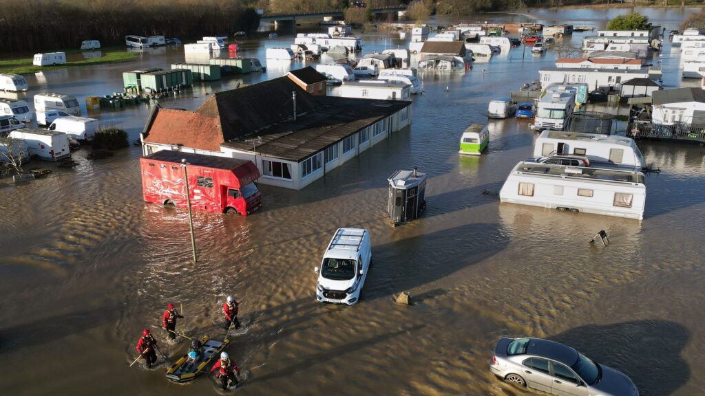 Fresh alerts for snow and ice amid dozens of flood warnings