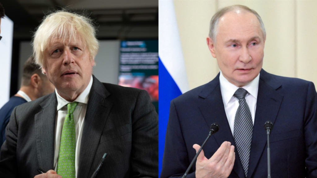 Boris Johnson brands Vladimir Putin a ‘f****** idiot’