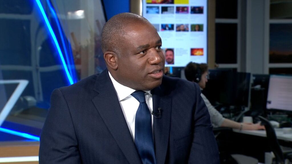 Lammy laughs off Trump’s threat to seize Greenland and Panama Canal