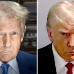 New Trump portrait released – and it has drawn comparisons to his mugshot