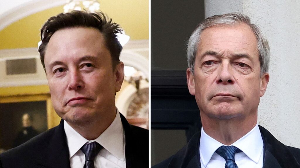 ‘Farage doesn’t have what it takes’: Musk says Reform UK needs a new leader